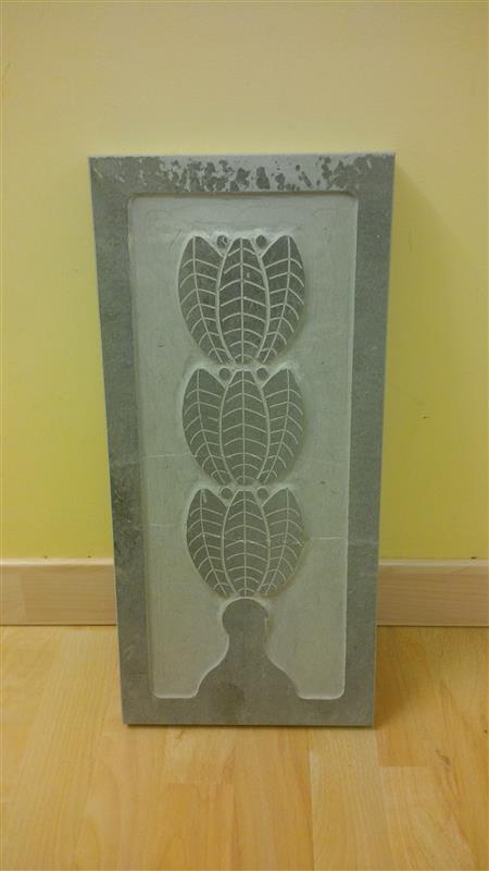 Custom made engraving of writting and numbers in Natural Stone n°11