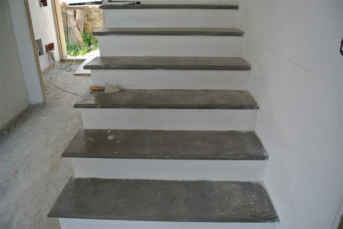 Internal staircase in Natural Alpina’s stone n°28