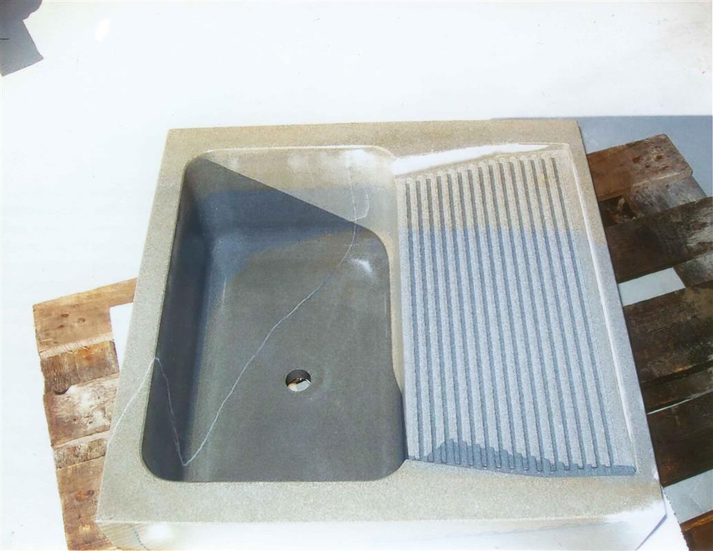 Custom-made sink in Natural Langa’s Stone n°3