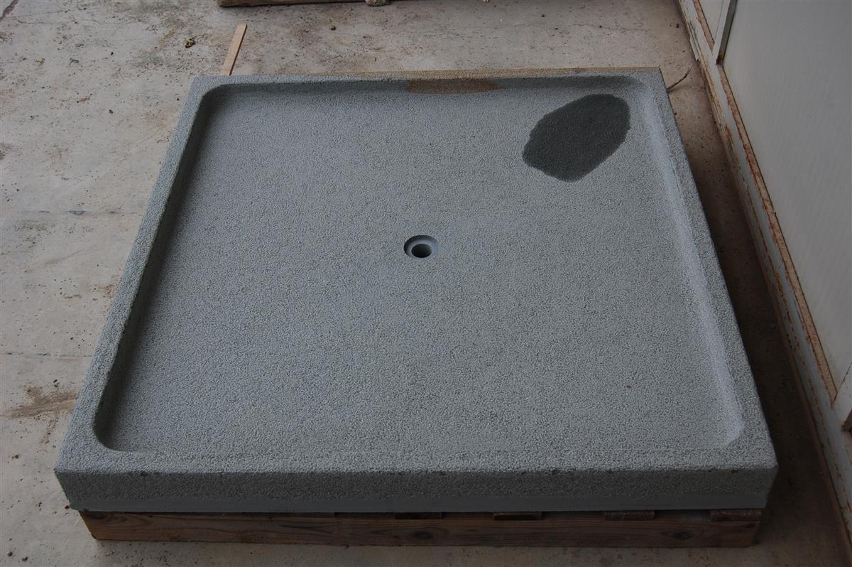 Custom made shower tray in Natural Stone n°23