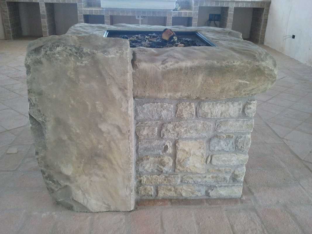 Fireplace in Natural Langa’s Stone n°11