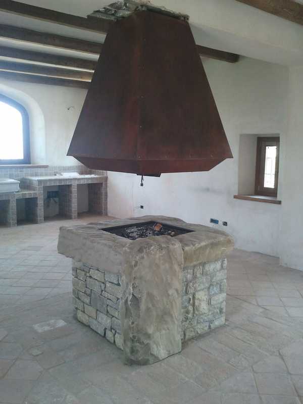 Fireplace in Natural Langa’s Stone n°12