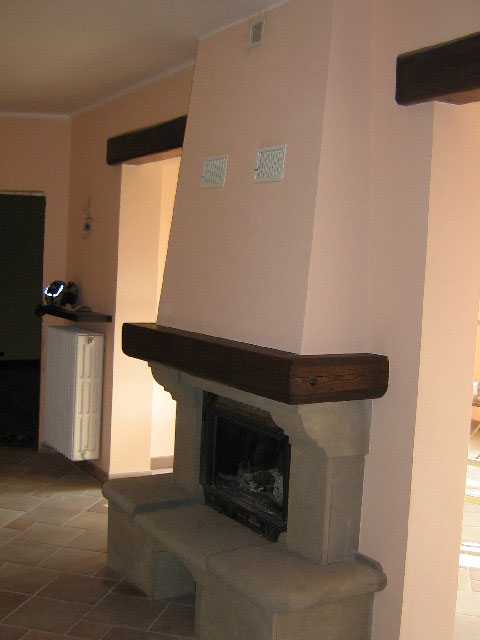 Fireplace in Natural Alpina Stone n°25