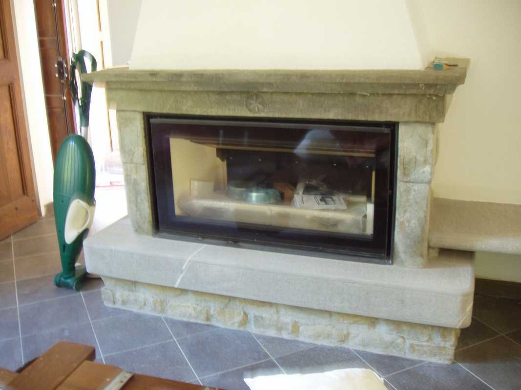 Fireplace in Natural Alpina’s Stone n°26