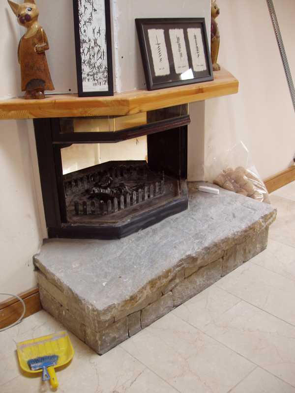 Fireplace in Natural Langa’s Stone n°27