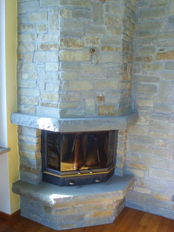 Fireplace in Natural Langa’s Stone n°31