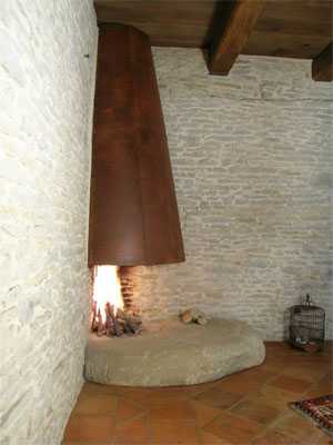 Fireplace en Natural Langa’s Stone n°33