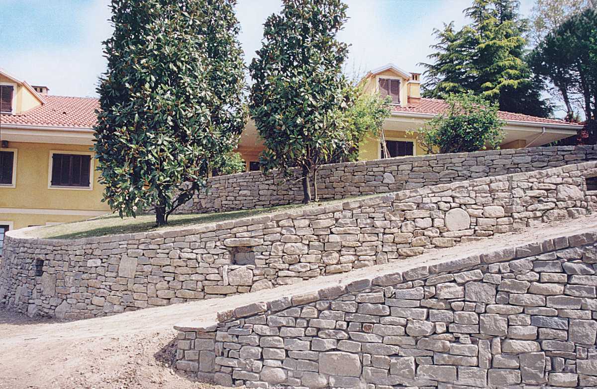 Wall in Natural Langa’s Stone n°71