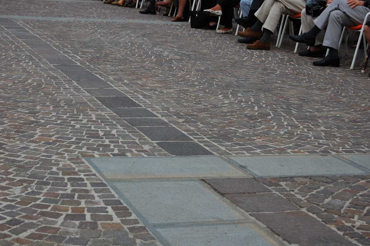 Cobbles paving in Porfido of Trentino’s Natural Stone n°43